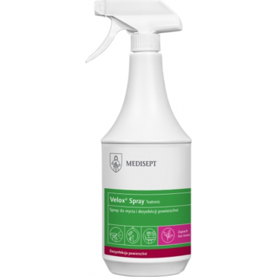Spray do mycia i dezynfekcji powierzchni Velox Spray Teatonic 1L
